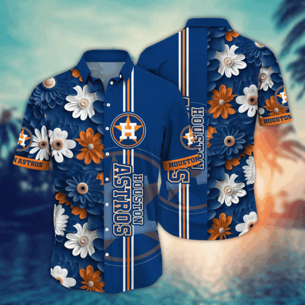 Houston Astros MLB Hawaiian Shirt – Summer Baseball Lover Gift Idea