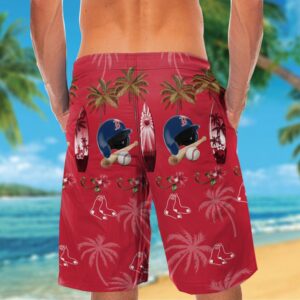 Official Boston Red Sox #8 Hawaiian Shirt – Limited Edition