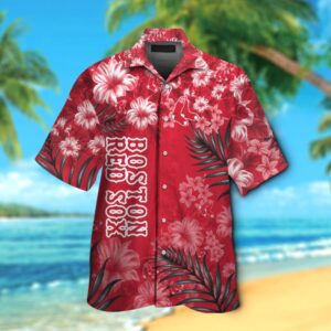 Official Boston Red Sox Hawaiian Shirt #9 - Limited Edition MLB Merchandise