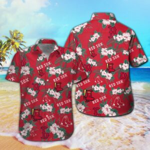Boston Red Sox Hawaiian Shirt #12: Official MLB Fan Gear for Summer Fun
