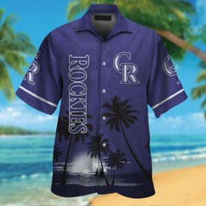 Colorado Rockies #9 Hawaiian Shirt – Official MLB Merchandise