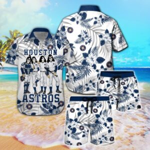 Houston Astros & Kiss Hawaiian Shirt – Unique MLB Band Collaboration