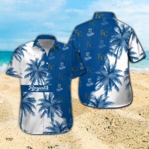 Kansas City Royals Hawaiian Shirt #8 - Official MLB Merchandise
