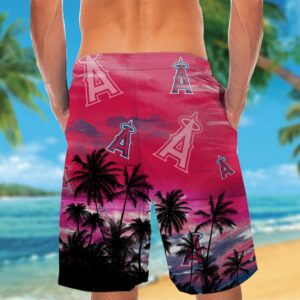 Los Angeles Angels Hawaiian Shirt #3 – Official MLB Merchandise