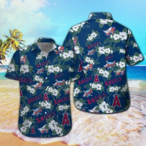 Los Angeles Angels Hawaiian Shirt #6 - Official MLB Merchandise