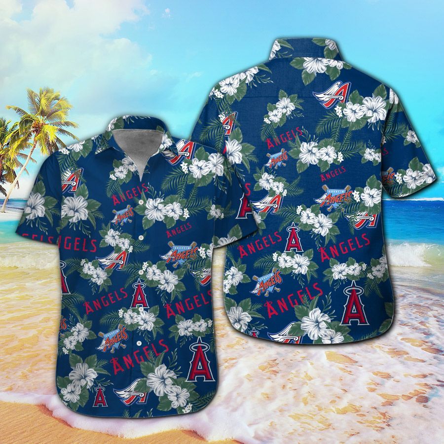 Los Angeles Angels Hawaiian Shirt #6 – Official MLB Merchandise Los Angeles Angels Hawaiian Shirt #6 – Official MLB Merchandise
