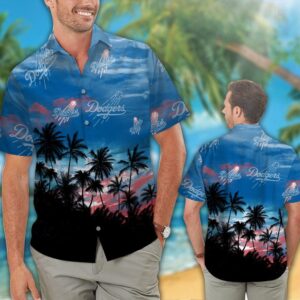 Los Angeles Dodgers Hawaiian Shirt #9 – Official MLB Merchandise