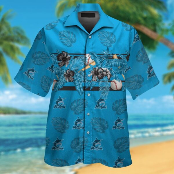 Authentic Miami Marlins Hawaiian Shirt #2 – Perfect for Fans!