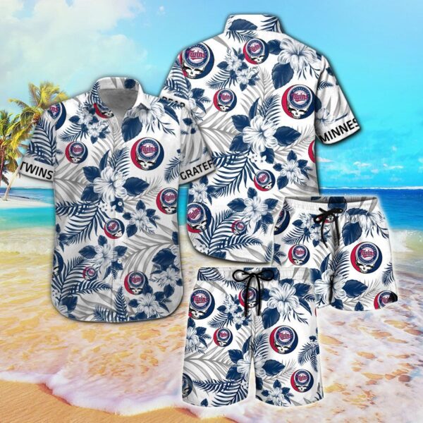 Minnesota Twins & Grateful Dead Hawaiian Shirt – Limited Edition Collaboration