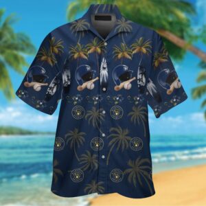 Milwaukee Brewers Hawaiian Shirt #11 - Official MLB Merchandise
