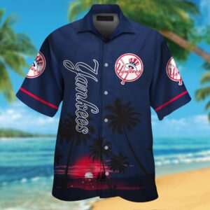 Authentic New York Yankees Hawaiian Shirt #12 - Limited Edition