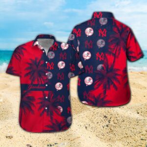New York Yankees Hawaiian Shirt #8 – Official MLB Merchandise