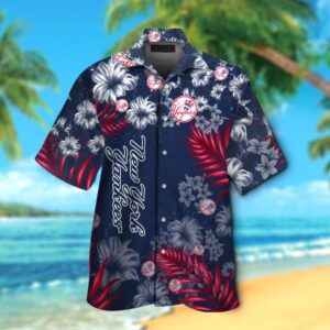 New York Yankees Hawaiian Shirt #5 - Official MLB Merchandise