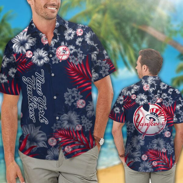 New York Yankees Hawaiian Shirt #5 – Official MLB Merchandise