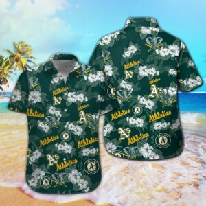 Oakland Athletics Hawaiian Shirt: Authentic MLB Team Gear for Fans