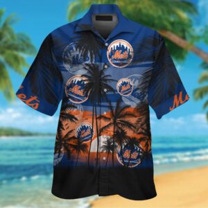 New York Mets Hawaiian Shirt #9 - Official MLB Merchandise