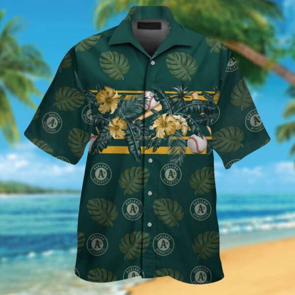 Oakland Athletics Hawaiian Shirt #11 – Get Your MLB Style!