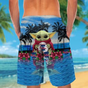 Philadelphia Phillies Baby Yoda Hawaiian Shirt #2 Official MLB Merchandise 3