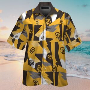 San Diego Padres Hawaiian Shirt #4 - Official MLB Merchandise