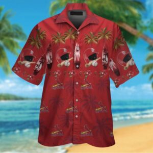 St Louis Cardinals #9 Hawaiian Shirt – Official MLB Merchandise