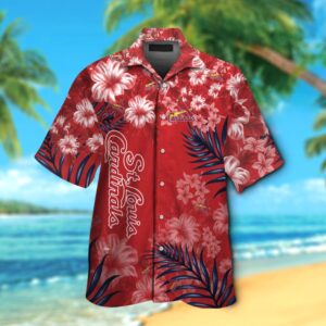 St Louis Cardinals Hawaiian Shirt #6 - Official MLB Merchandise