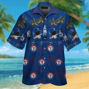Texas Rangers Hawaiian Shirt #2 - Official MLB Licensed Apparel