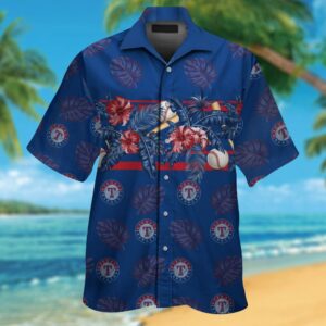 Texas Rangers Hawaiian Shirt #8 – Official MLB Licensed Apparel