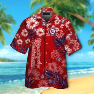Washington Nationals Hawaiian Shirt #9 - Official MLB Merchandise