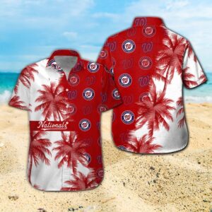 Washington Nationals #10 Hawaiian Shirt – Official MLB Merchandise