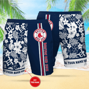 Customized Boston Red Sox Hawaiian Shirt #2 – Personalized MLB Fan Apparel