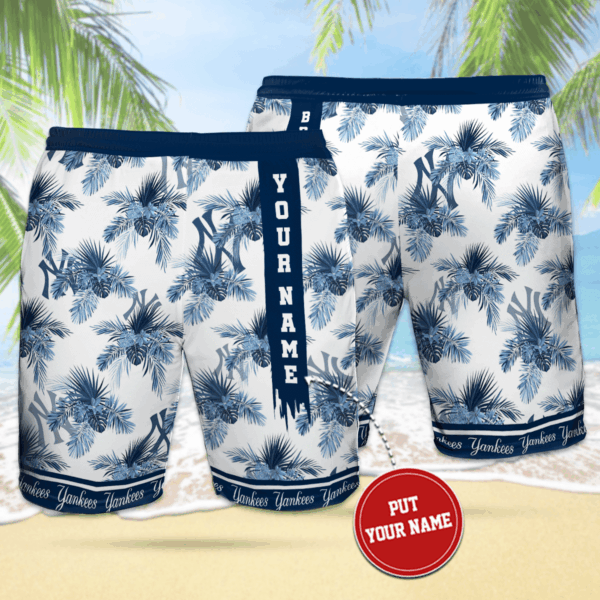 Custom New York Yankees Hawaiian Shirt – Personalized MLB Fan Gear
