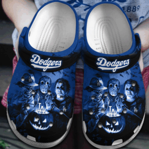 Los Angeles Dodgers x Horror Movie Villains Blue Clogs