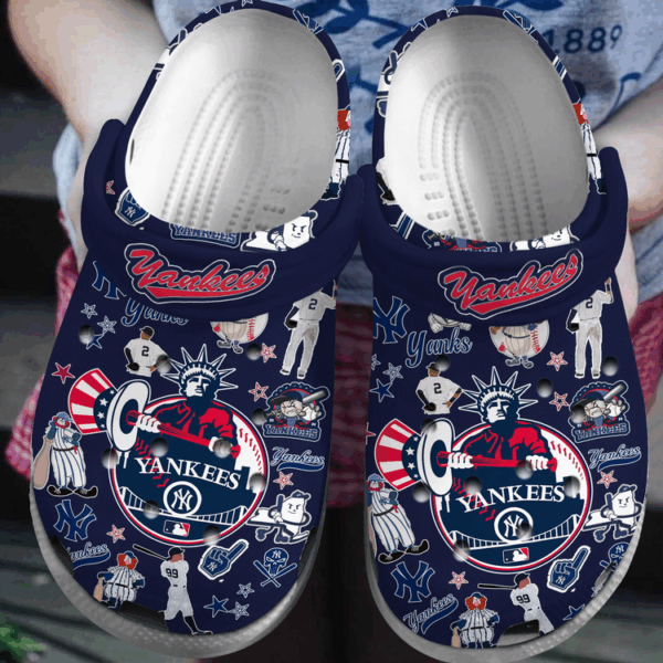 Soft & Lightweight New York Yankees MLB Sport Clogs