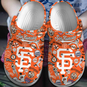 Special San Francisco Giants Orange Clogs Gift for Men Women