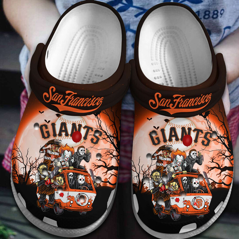 Non-slip San Francisco Giants Brown Clogs Gift for Men Women Non-slip San Francisco Giants Brown Clogs Gift for Men Women