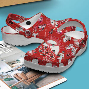 Lightweight And Breathable Cincinnati Reds Red Clogs Gift for Men Women