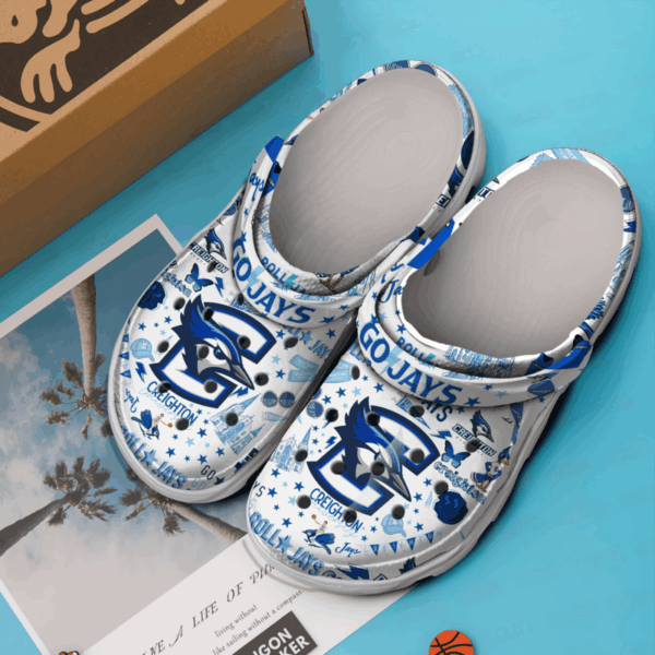 Classic And 3d Printed Toronto Blue Jays White Clogs Gift for Men Women