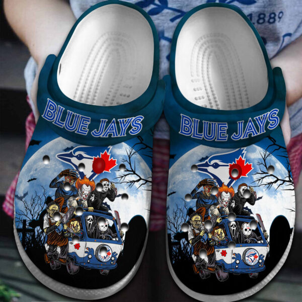 Comfortable Toronto Blue Jays Navy Blue Clogs Gift for Men Women