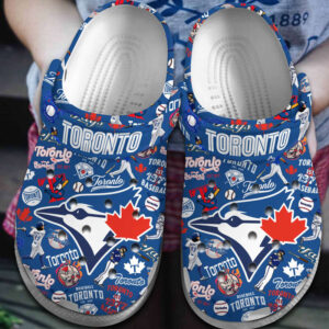 Breathable Toronto Blue Jays Blue Clogs Gift for Men Women