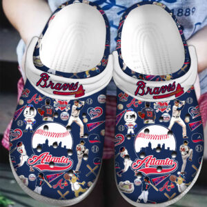 Comfortable Atlanta Braves Clogs Gift for Men Women