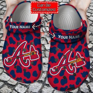 Customized Atlanta Braves Clogs Gift for Men Women