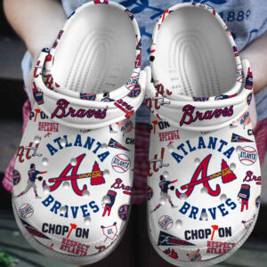 Lightweight Atlanta Braves Clogs Gift for Men Women