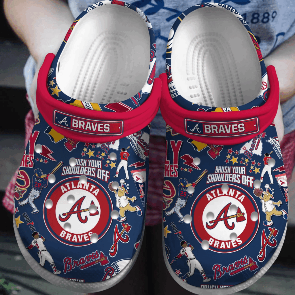 Classic Atlanta Braves Clogs Gift for Men Women Classic Atlanta Braves Clogs Gift for Men Women
