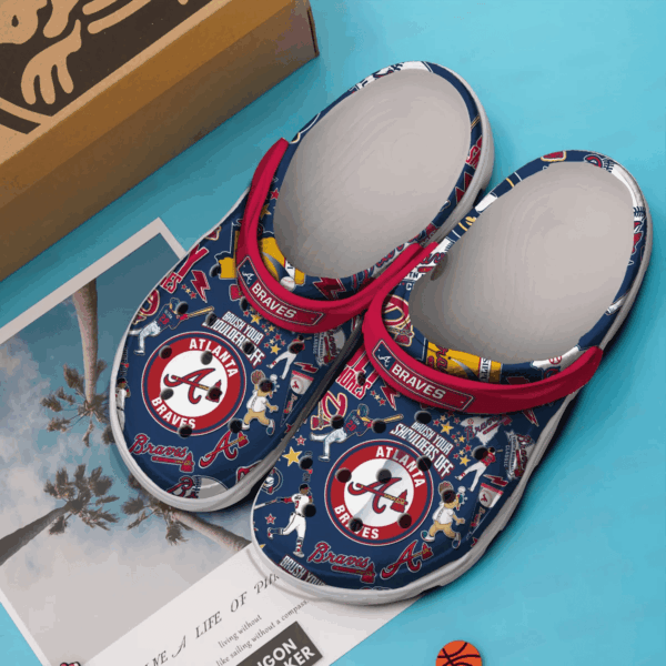 Classic Atlanta Braves Clogs Gift for Men Women