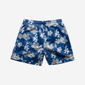 Los Angeles Dodgers Hibiscus Swimming Trunks – Official MLB Merchandise