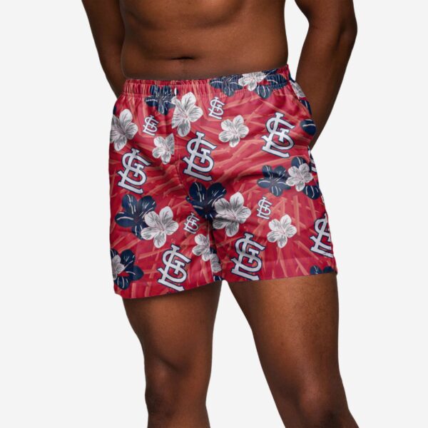 St Louis Cardinals Hibiscus Swimming Trunks – Official MLB Merchandise