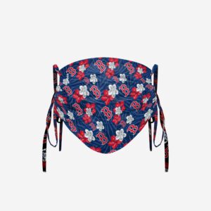 Official Boston Red Sox Hibiscus Tie-Back Face Cover – Stay Stylish & Safe!