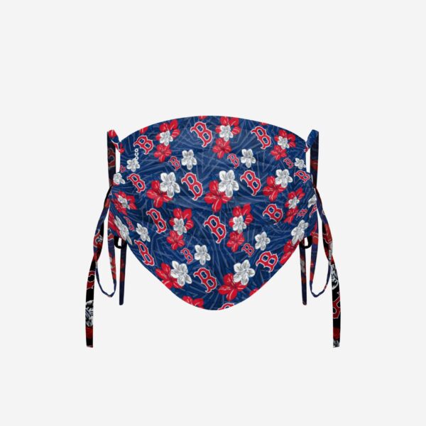 Official Boston Red Sox Hibiscus Tie-Back Face Cover – Stay Stylish & Safe!