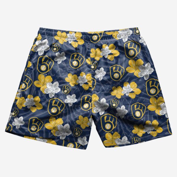 Milwaukee Brewers Hibiscus Swim Trunks – Official MLB Apparel