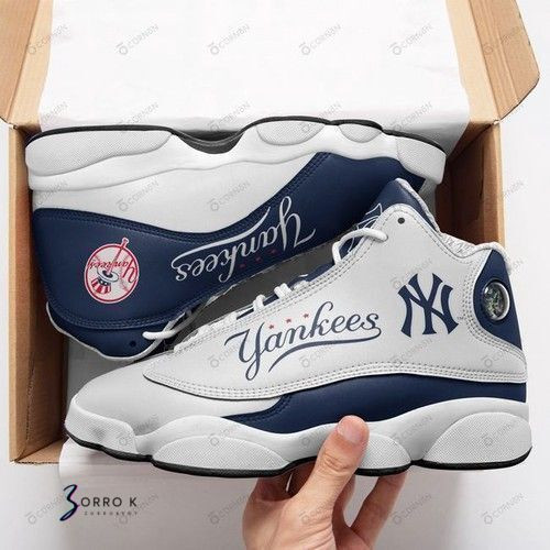 MLB New York Yankees Air Jordan 13 Shoes V17 – Unisex Gift Shoes MLB New York Yankees Air Jordan 13 Shoes V17 – Unisex Gift Shoes